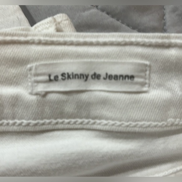 NWOT Frame Denim ”Le Skinny de Jeanne” size 28 Raw Cut Step Hem Jeans - Picture 5 of 9